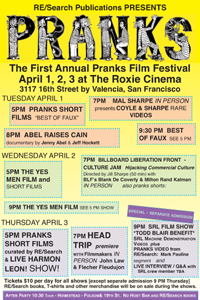 1st Annual Pranks Film Festival