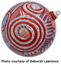 Christmas Ornament by Deborah Lawrence