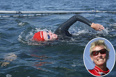 Jennifer Figge Swims the Atlantic Ocean, not