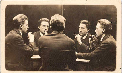 Portrait multiple de Marcel Duchamp (Five-Way Portrait of Marcel Duchamp), 1917
