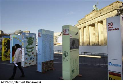 Germany Wall Anniversary Dominoes