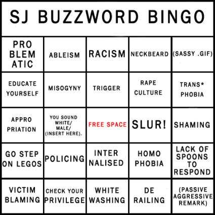 Social Justice Bingo