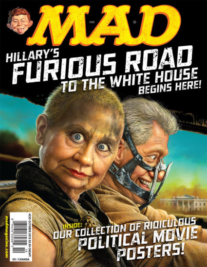 Mad magazine's Hillary Clinton poster